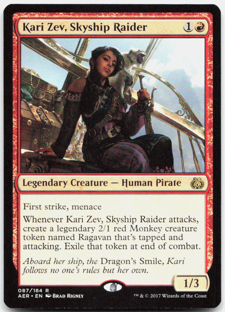 Kari Zev, Skyship Raider NM R Aether Revolt 87