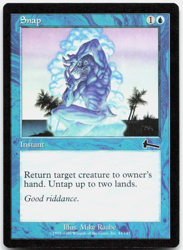 Snap NM C Urza's Legacy 43