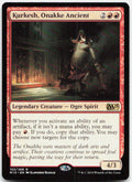 Kurkesh, Onakke Ancient NM R Magic 2015 (M15) 153