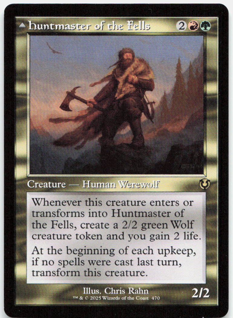 Huntmaster of the Fells (Retro Frame) NM R Innistrad Remastered 470