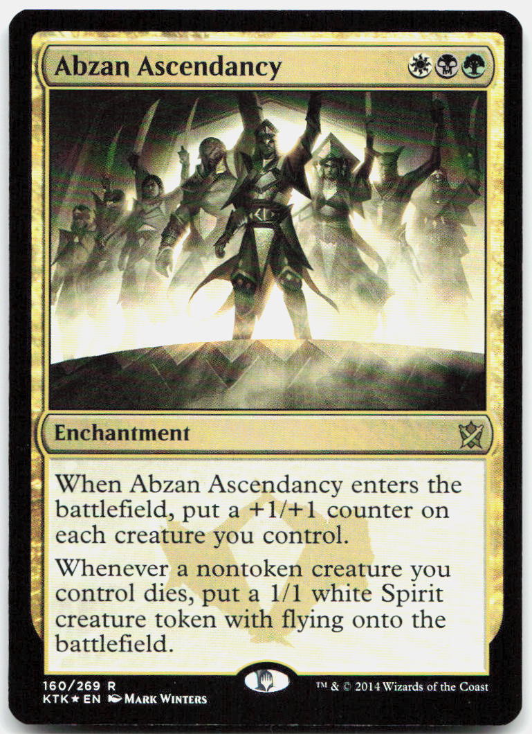 Abzan Ascendancy NM Foil R Khans of Tarkir 160