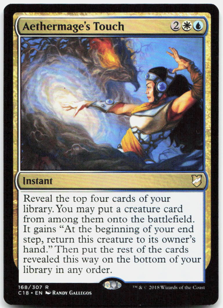 Aethermage's Touch NM R Commander 2018 168