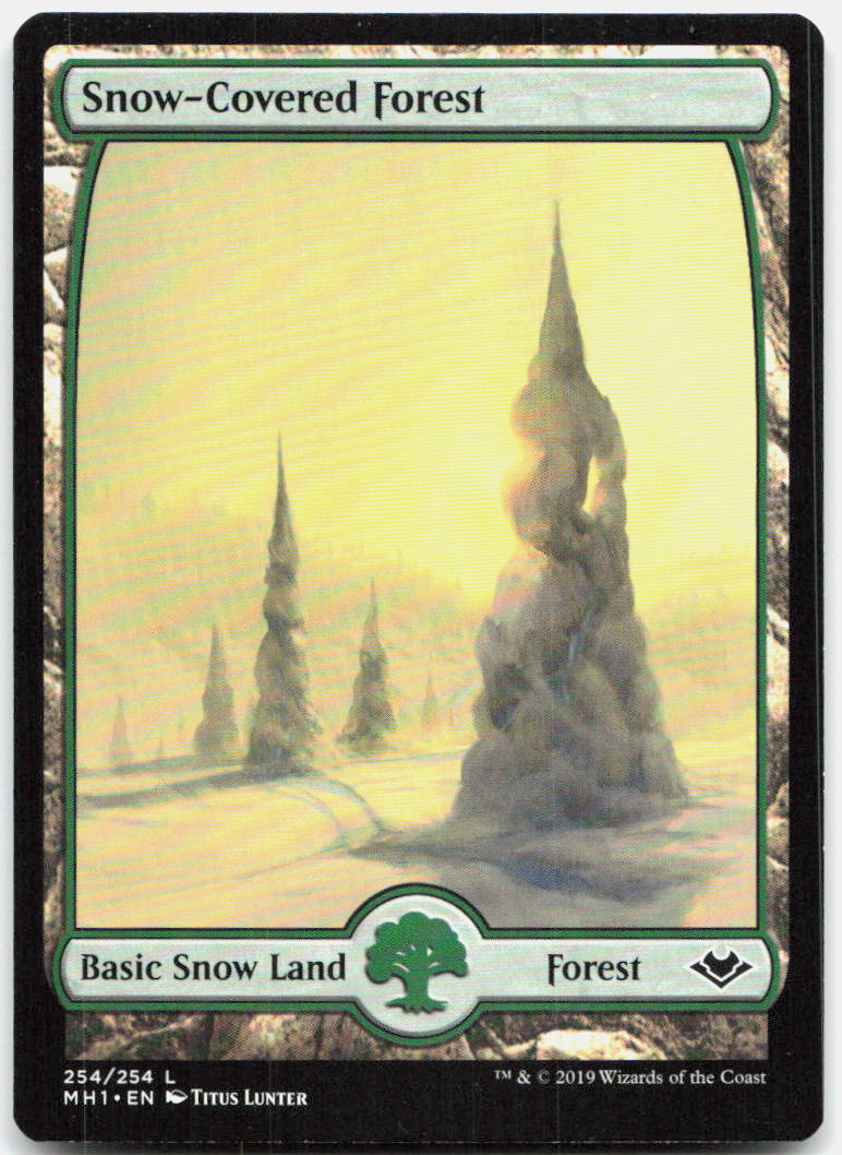 Snow-Covered Forest NM L Modern Horizons 254