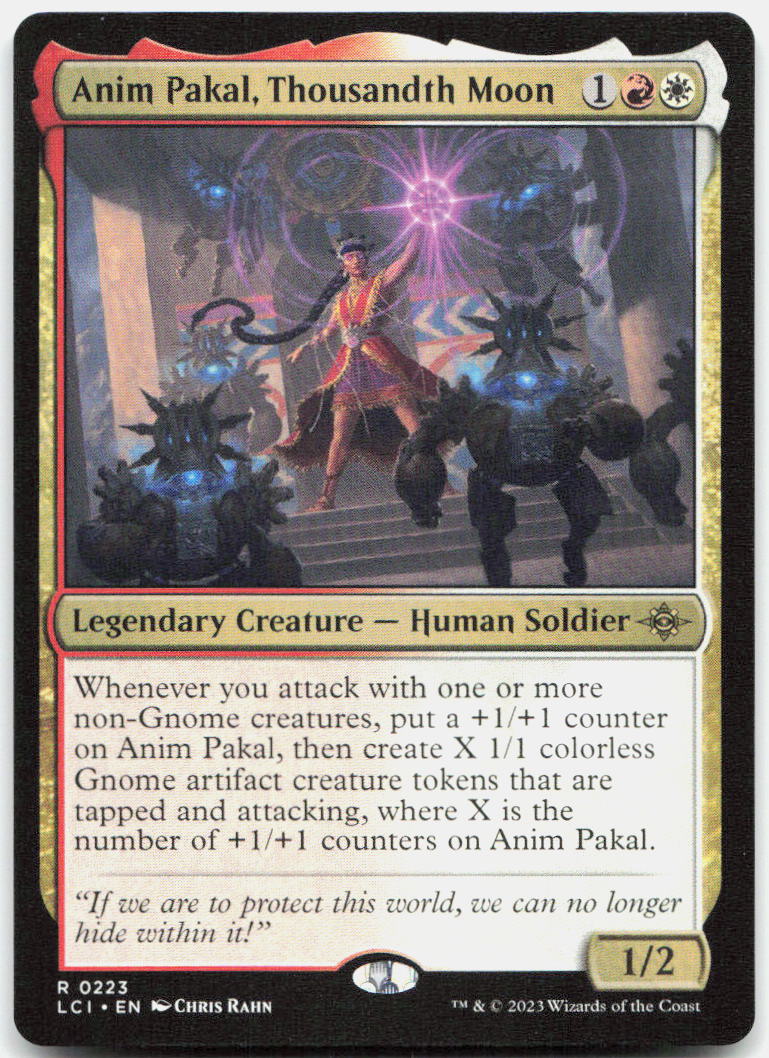 Anim Pakal, Thousandth Moon NM R The Lost Caverns of Ixalan 223