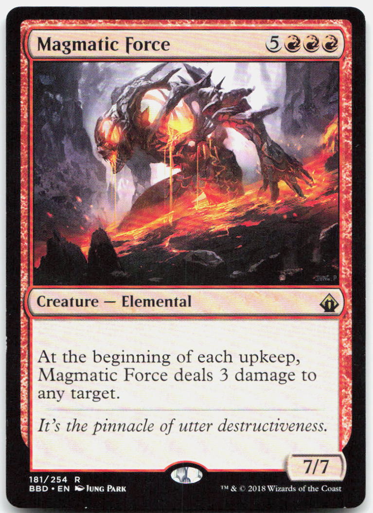 Magmatic Force NM R Battlebond 181
