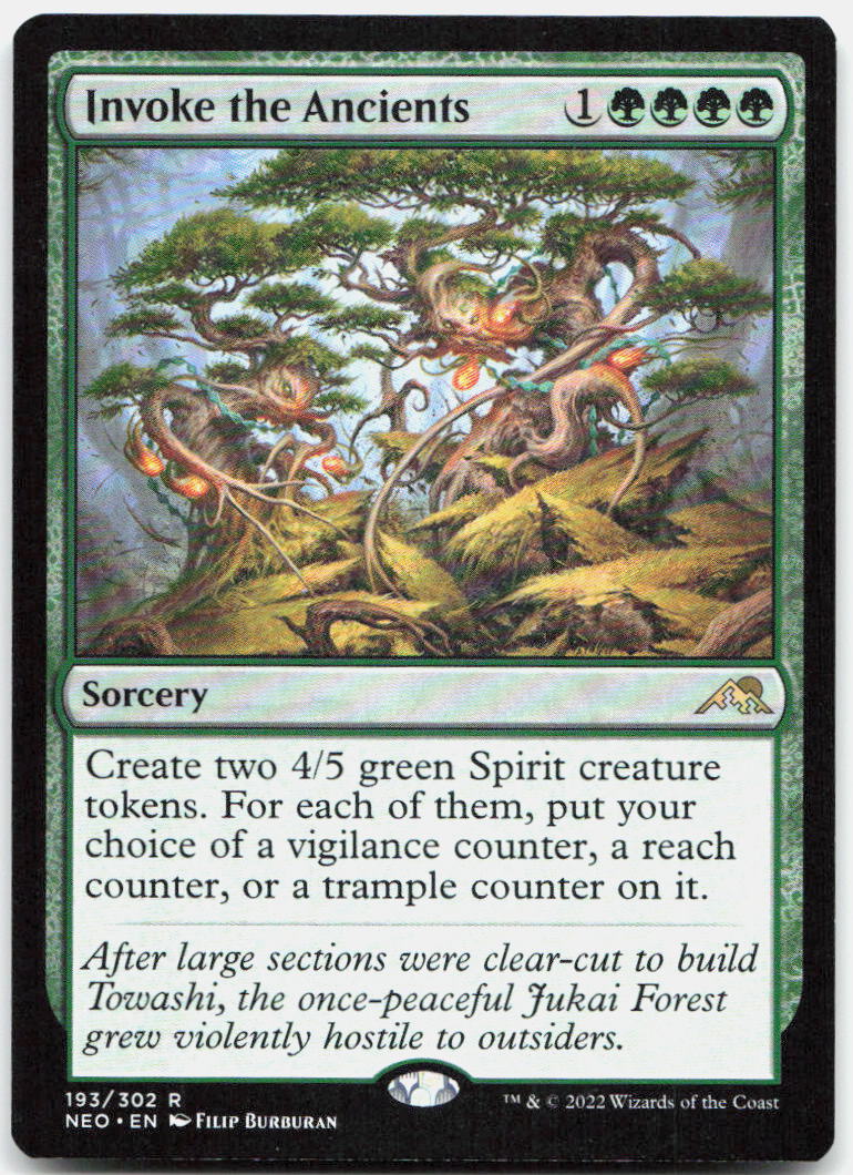 Invoke the Ancients NM R Kamigawa: Neon Dynasty 193