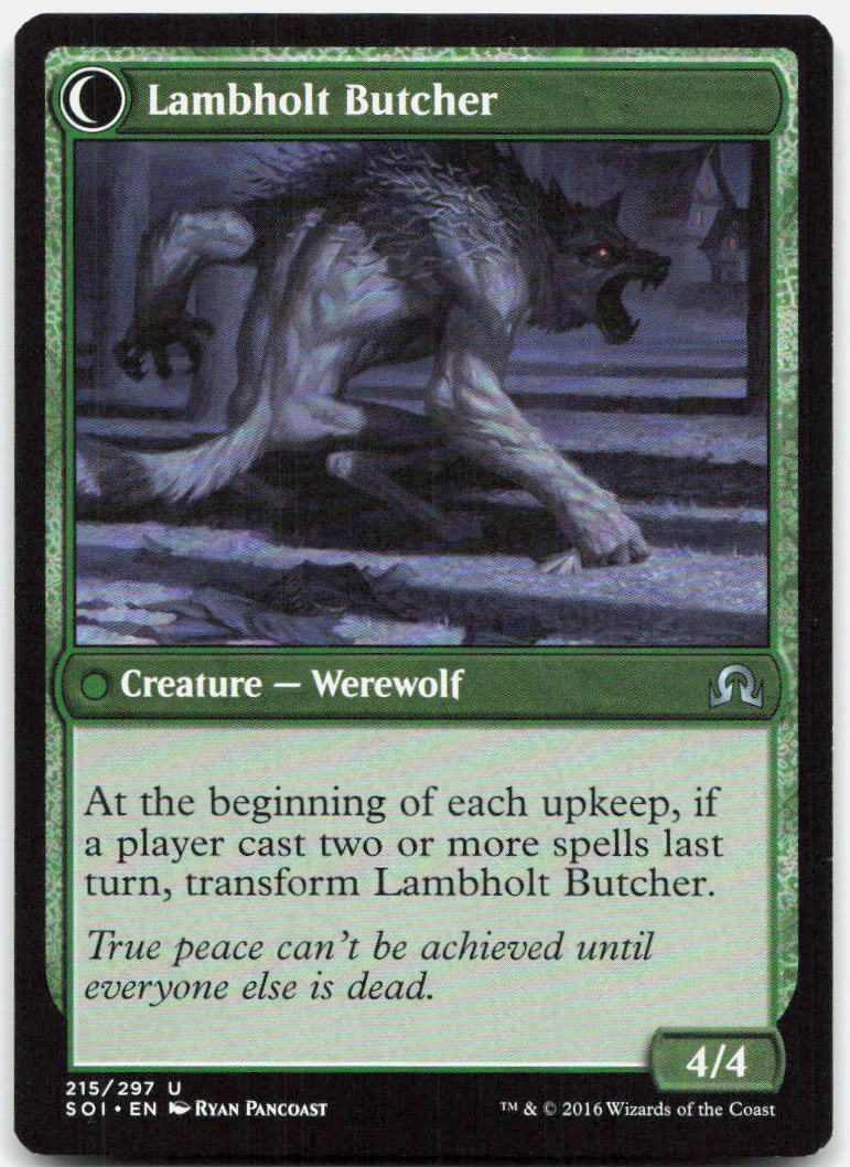 Lambholt Pacifist NM U Shadows over Innistrad 215