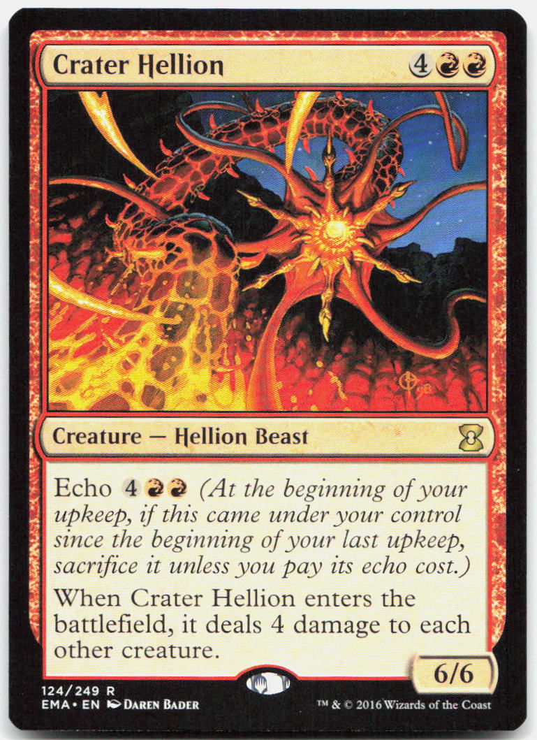 Crater Hellion NM R Eternal Masters 124