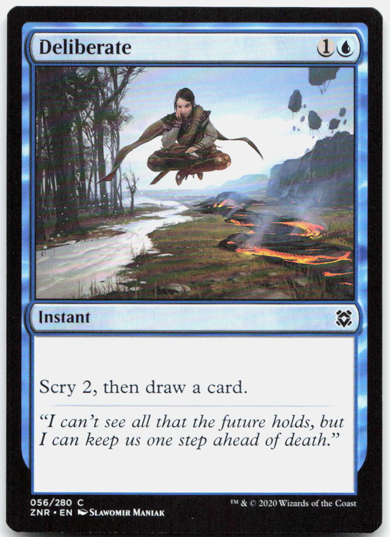 Deliberate NM C Zendikar Rising 56