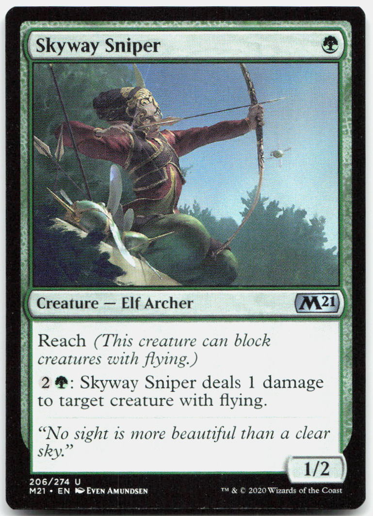Skyway Sniper NM U Core Set 2021 206