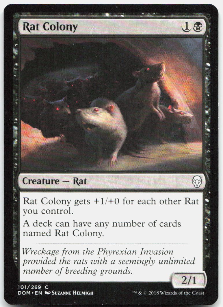 Rat Colony NM C Dominaria 101