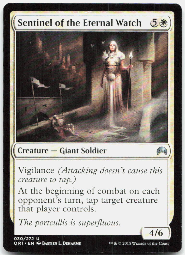 Sentinel of the Eternal Watch NM U Magic Origins 30