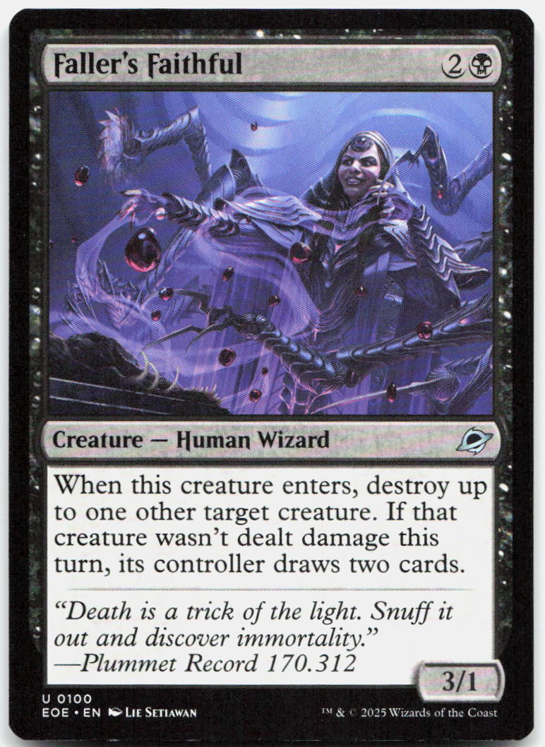 Faller's Faithful NM U Edge of Eternities 100