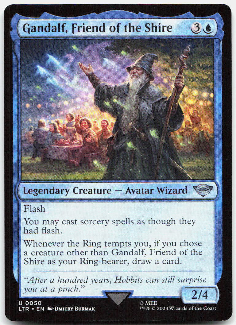Gandalf, Friend of the Shire NM U : Tales of Middle-earth 50