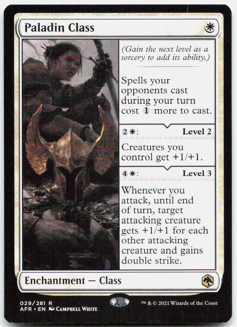 Paladin Class NM R Adventures in the Forgotten Realms 29