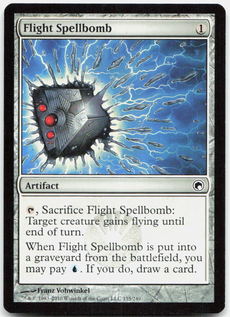 Flight Spellbomb NM C Scars of Mirrodin 155