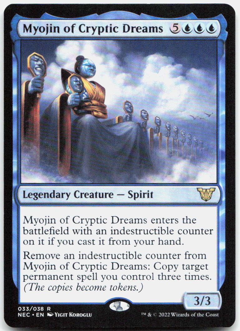 Myojin of Cryptic Dreams NM R Commander: Kamigawa: Neon Dynasty 33