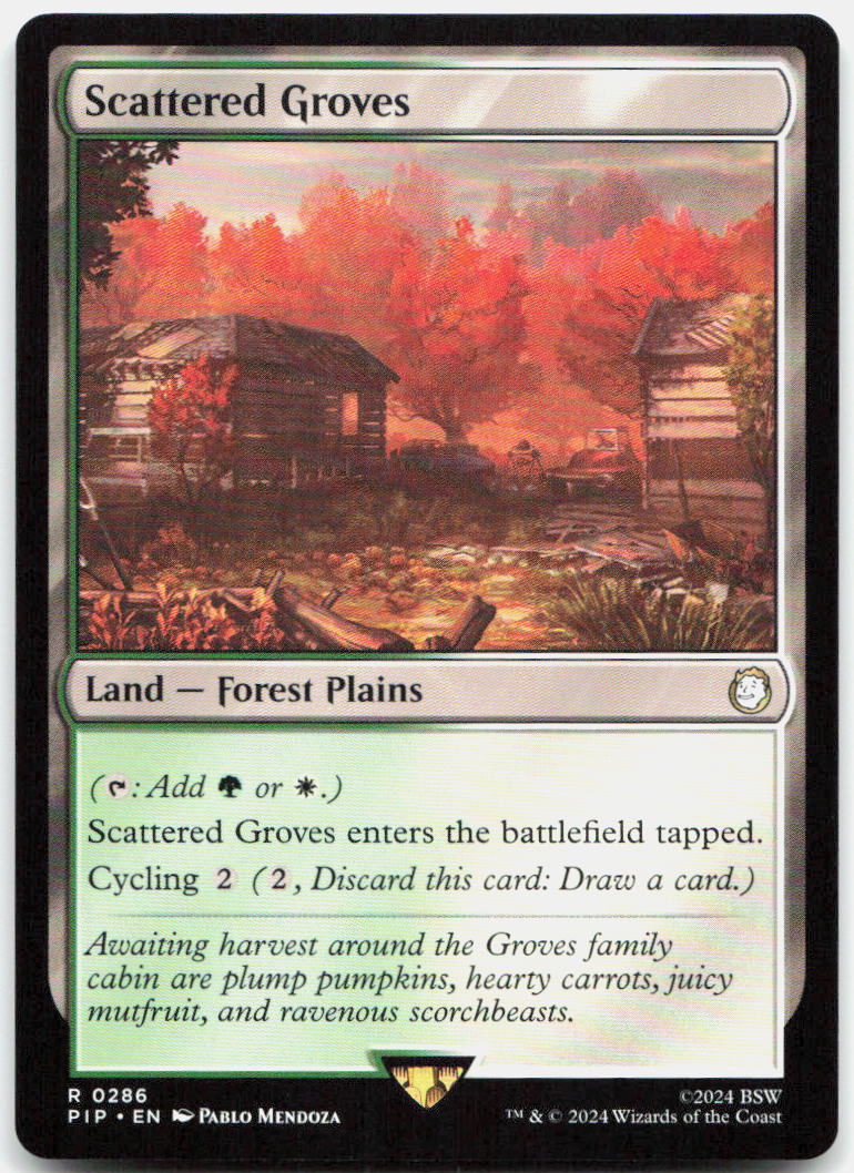Scattered Groves NM R Universes Beyond: Fallout 286