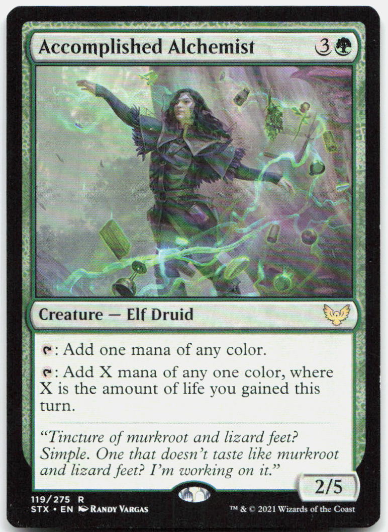 Accomplished Alchemist NM R Strixhaven: School of Mages 119