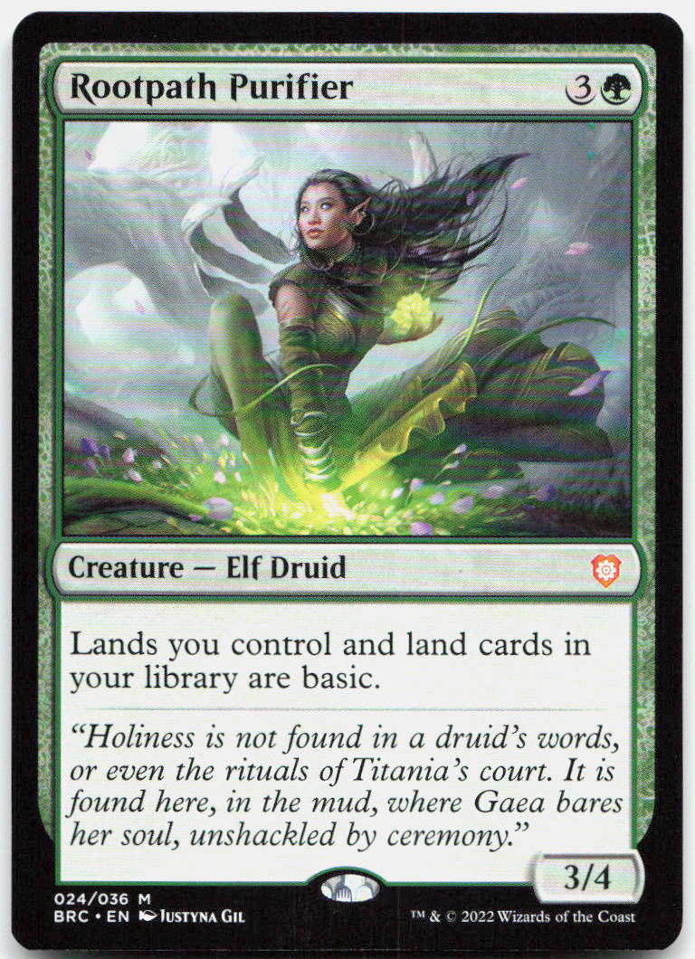Rootpath Purifier NM M Commander: The Brothers' War 24