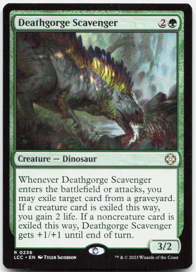 Deathgorge Scavenger NM R Commander: The Lost Caverns of Ixalan 236