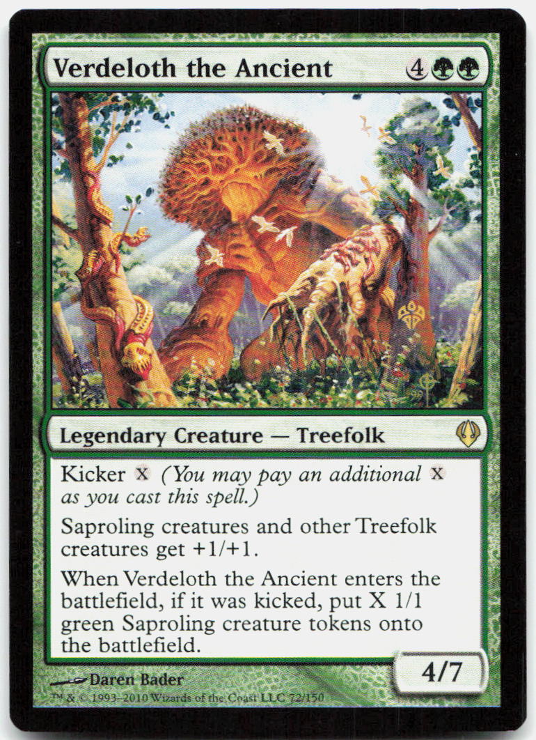 Verdeloth the Ancient NM R Archenemy 72