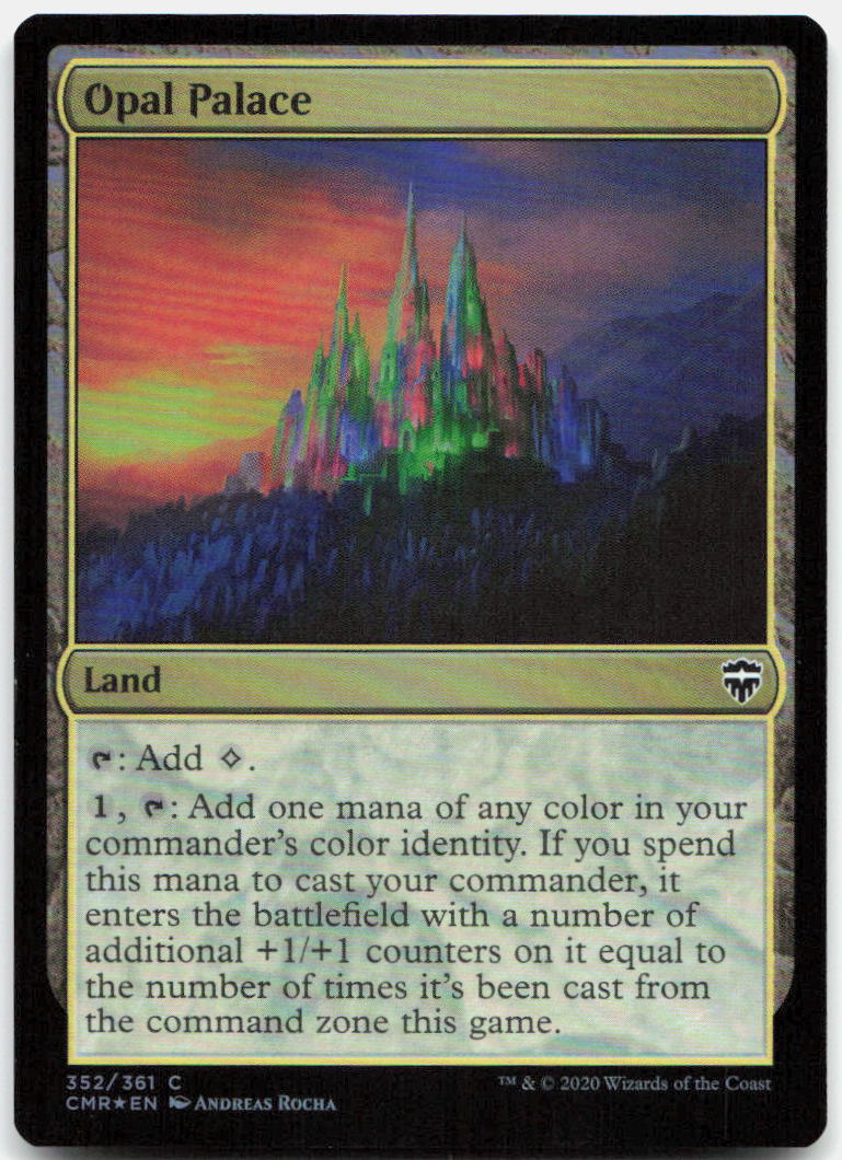 Opal Palace NM Foil C Commander Legends 352