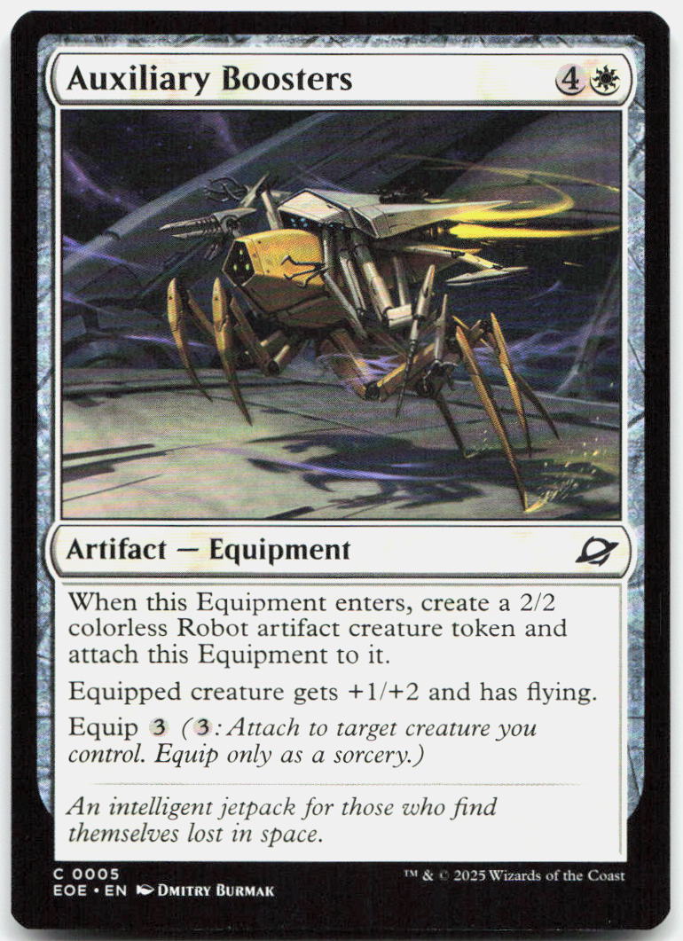 Auxiliary Boosters NM C Edge of Eternities 5
