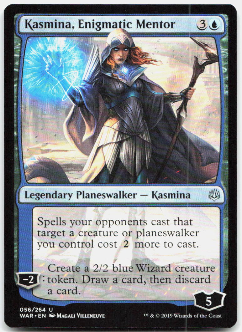 Kasmina, Enigmatic Mentor NM U War of the Spark 56