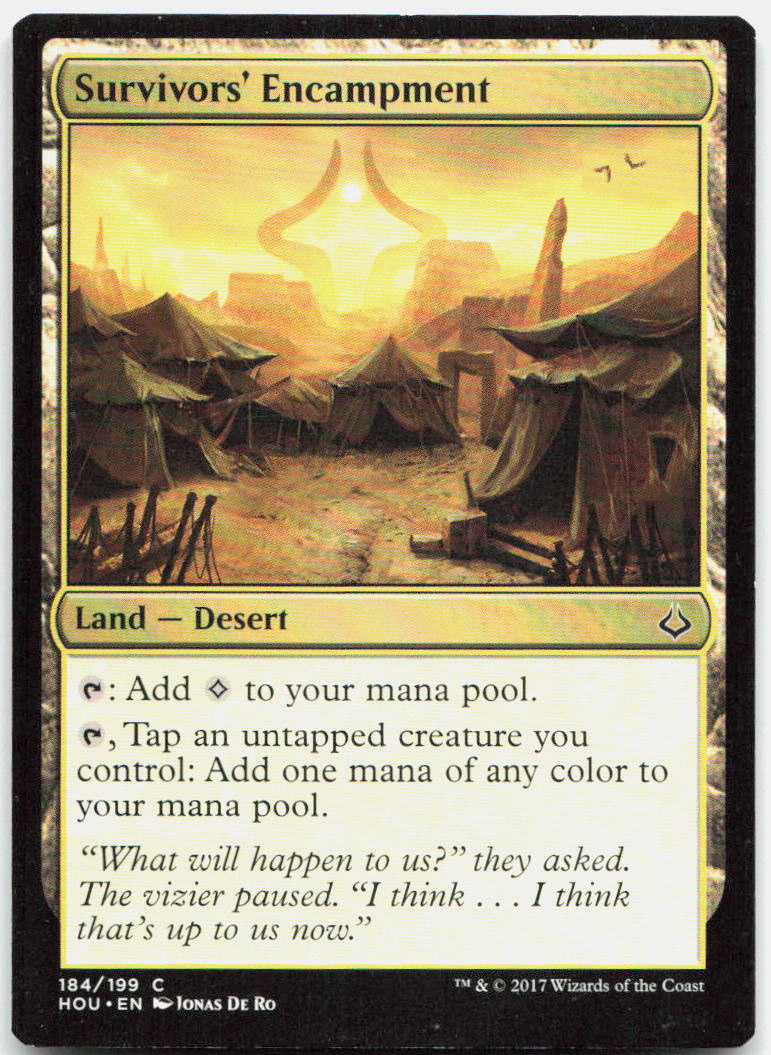 Survivors' Encampment NM C Hour of Devastation 184