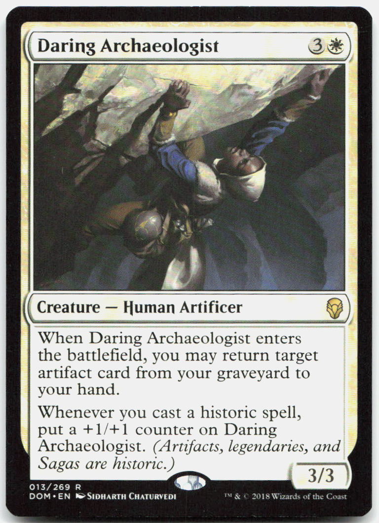 Daring Archaeologist NM R Dominaria 13