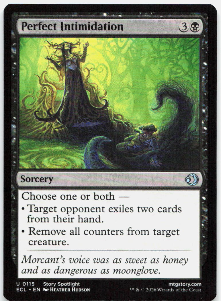 Perfect Intimidation NM U Lorwyn Eclipsed 115
