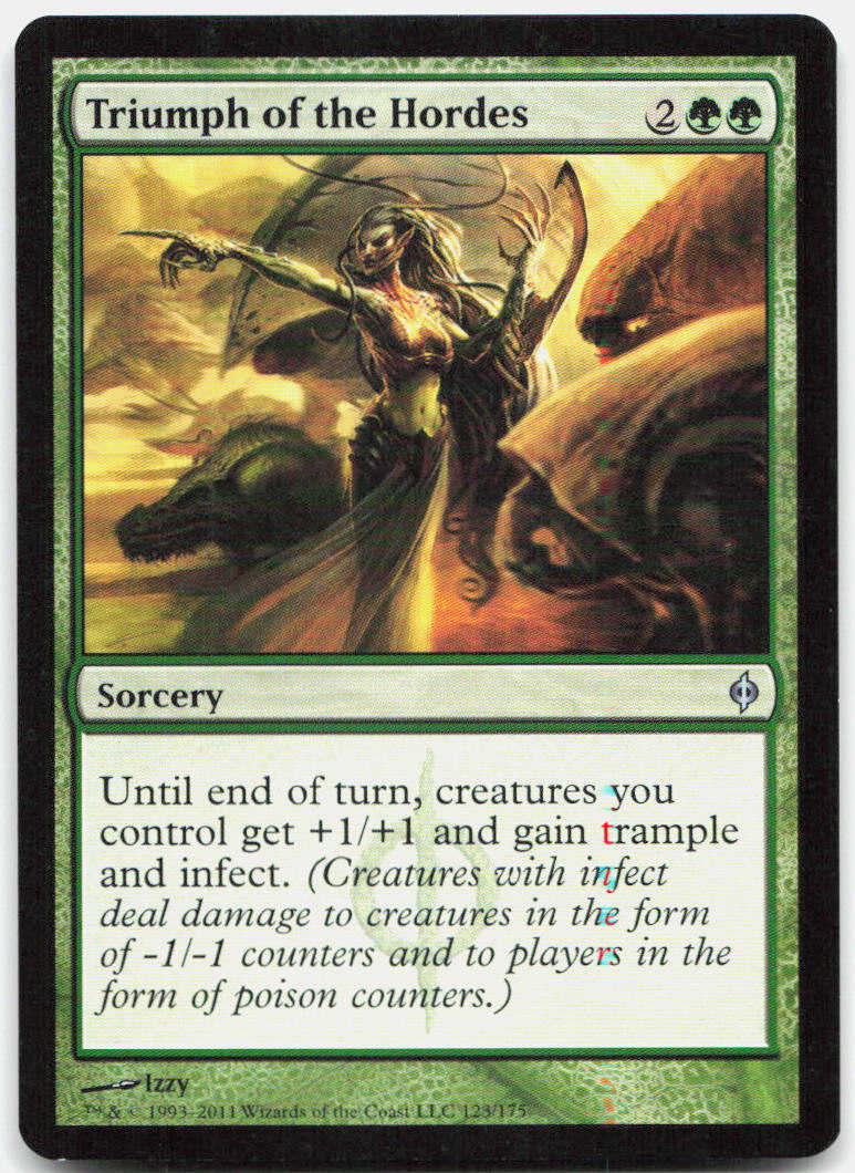 Triumph of the Hordes NM U New Phyrexia 123