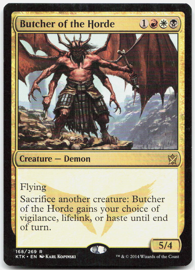 Butcher of the Horde NM R Khans of Tarkir 168