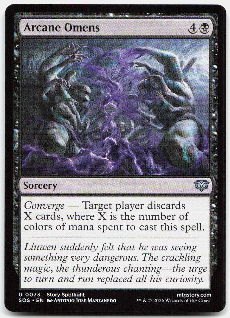 Arcane Omens NM U Secrets of Strixhaven 73
