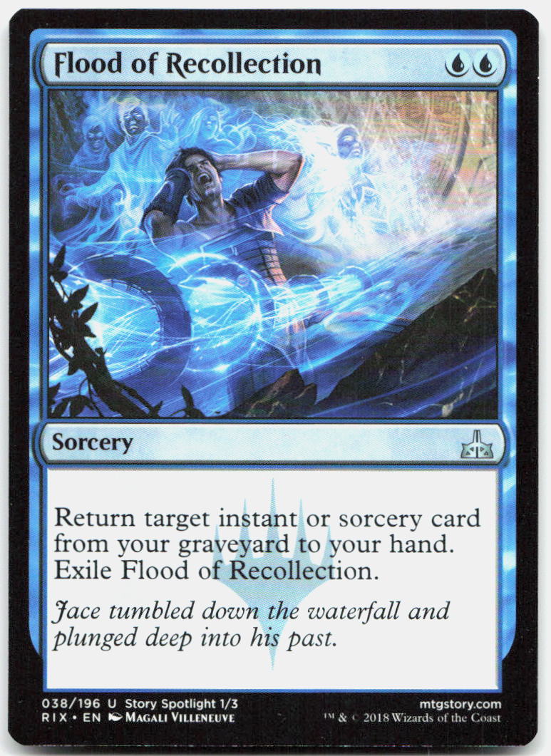 Flood of Recollection NM U Rivals of Ixalan 38