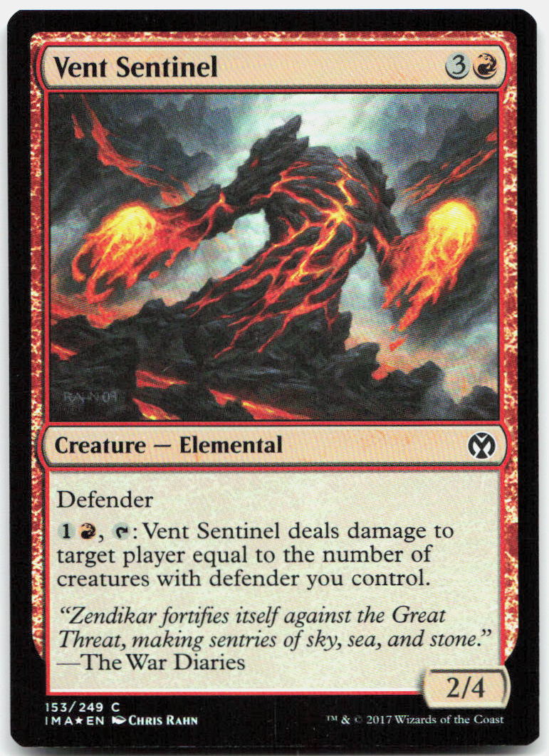 Vent Sentinel NM Foil C Iconic Masters 153
