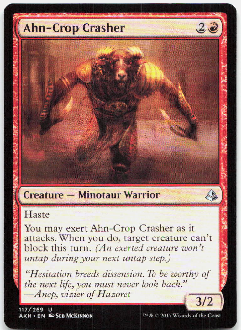 Ahn-Crop Crasher NM U Amonkhet 117