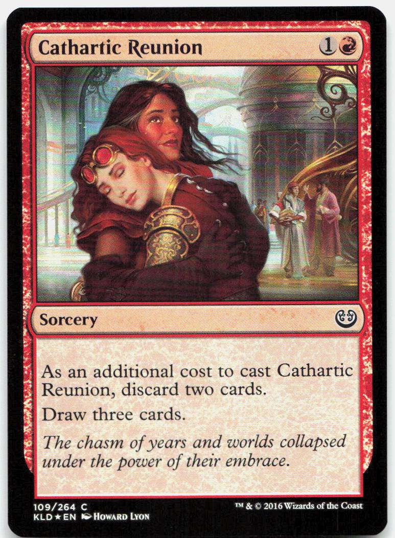 Cathartic Reunion NM Foil C Kaladesh 109