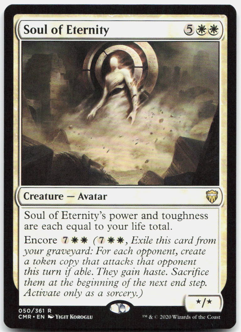 Soul of Eternity NM R Commander Legends 50