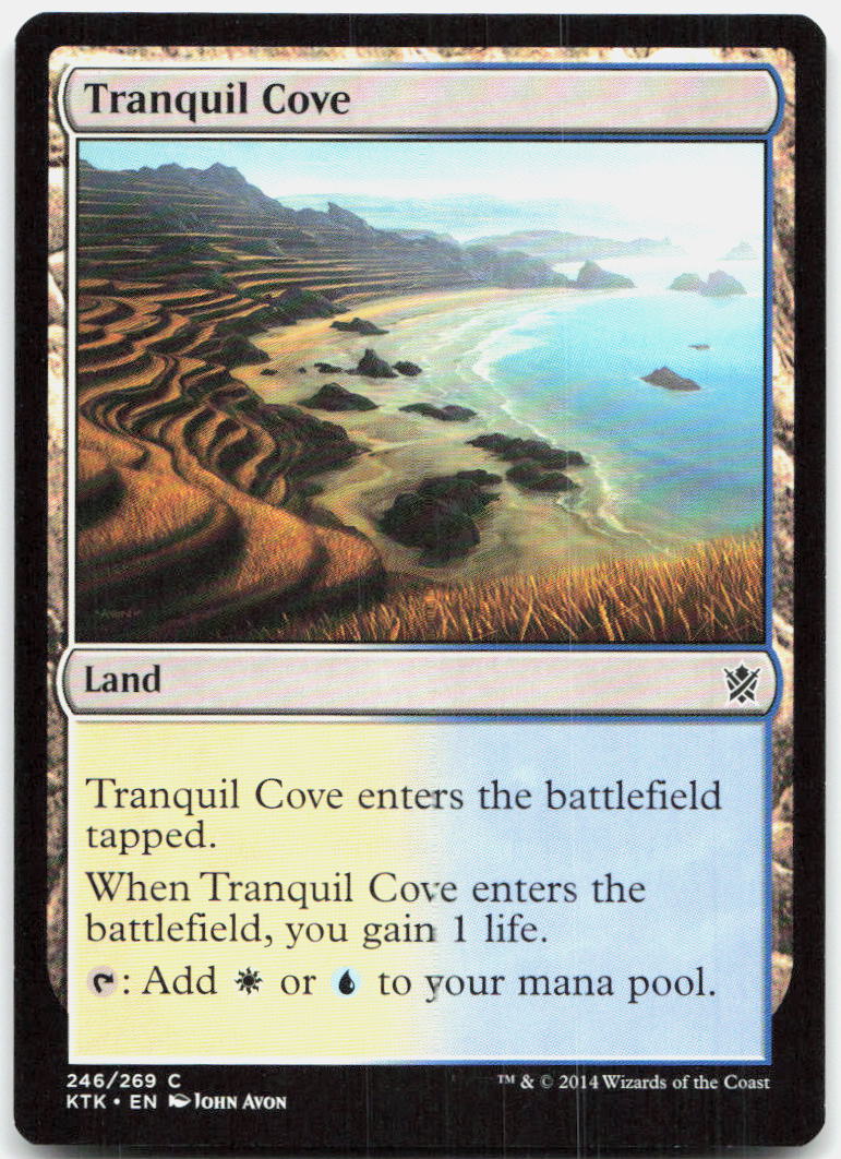 Tranquil Cove NM C Khans of Tarkir 246