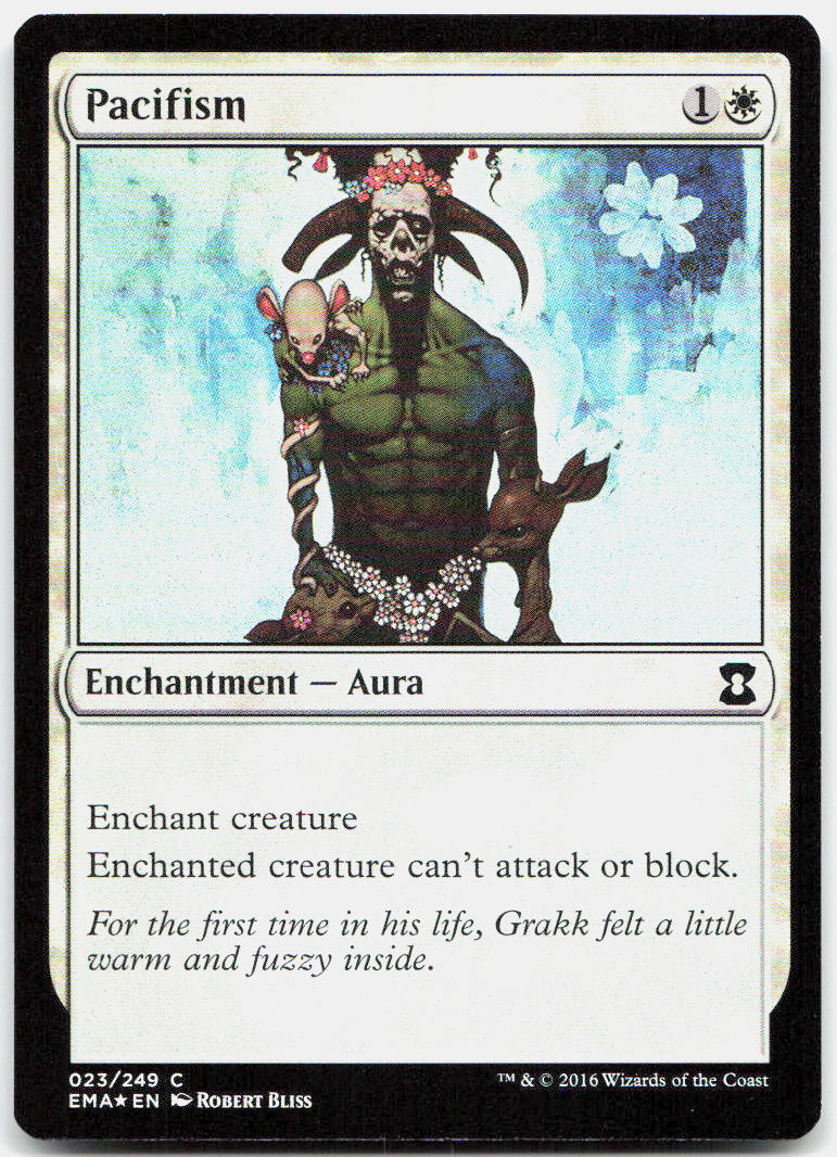 Pacifism NM Foil C Eternal Masters 23
