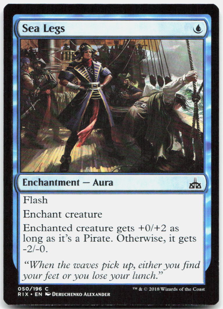 Sea Legs NM C Rivals of Ixalan 50