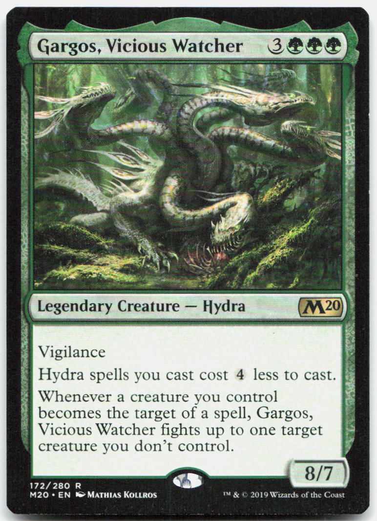 Gargos, Vicious Watcher NM R Core Set 2020 172