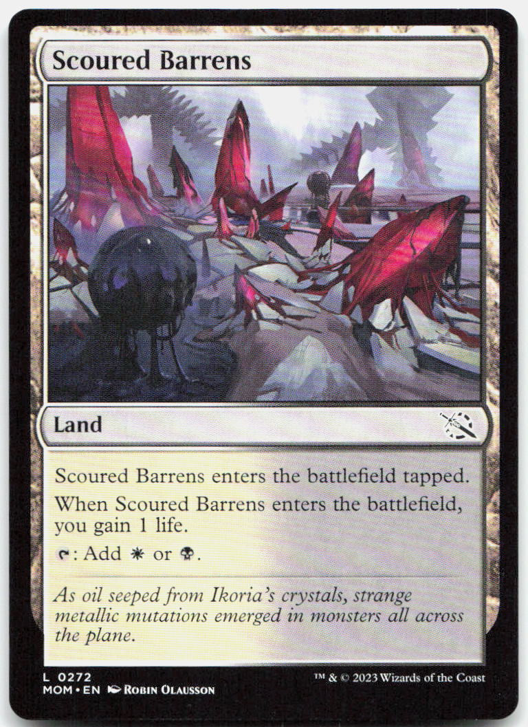 Scoured Barrens NM C March of the Machine 272