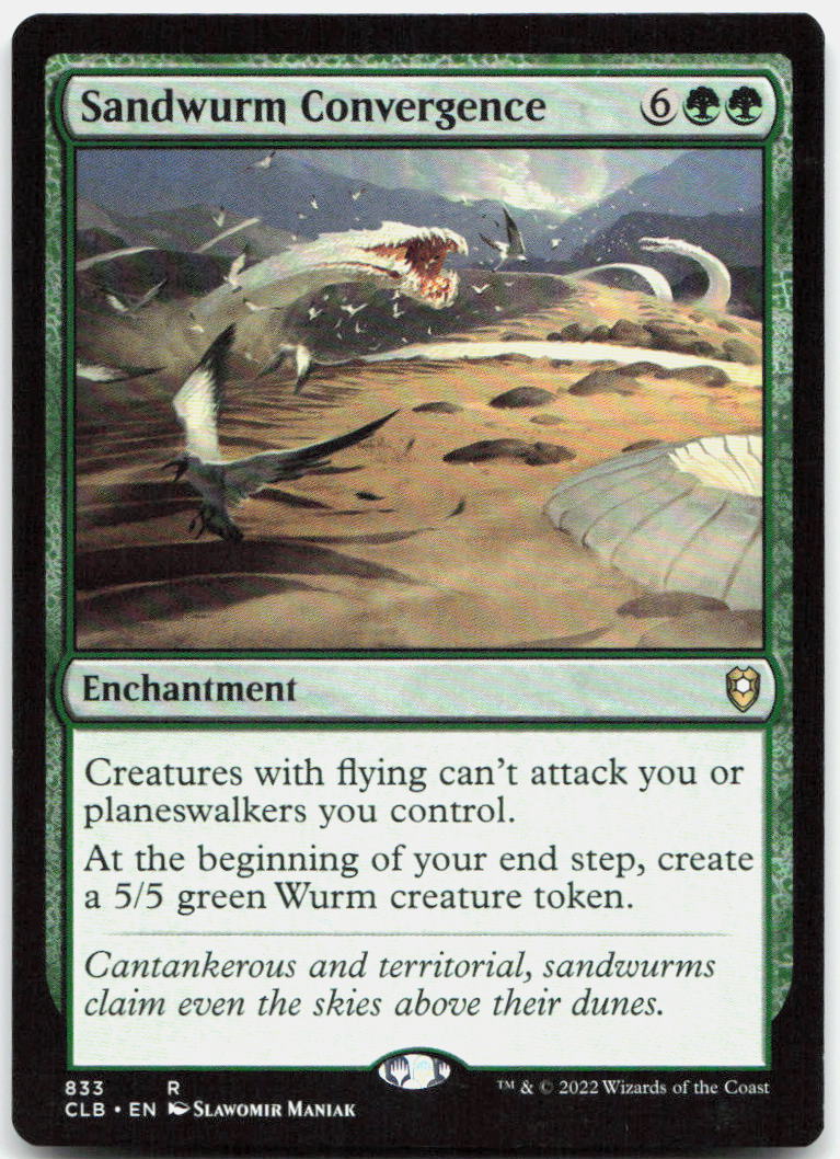Sandwurm Convergence NM R Commander Legends: Battle for Baldur's Gate 833