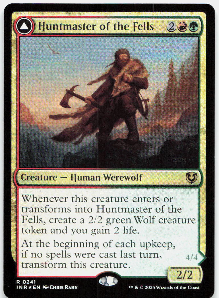 Huntmaster of the Fells NM Foil R Innistrad Remastered 241