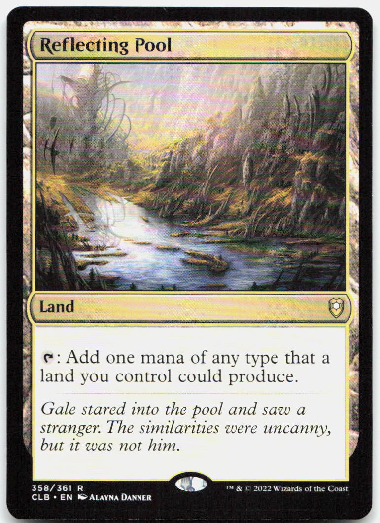 Reflecting Pool NM R Commander Legends: Battle for Baldur's Gate 358
