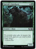 Garruk's Gorehorn NM Foil C Core Set 2021 184