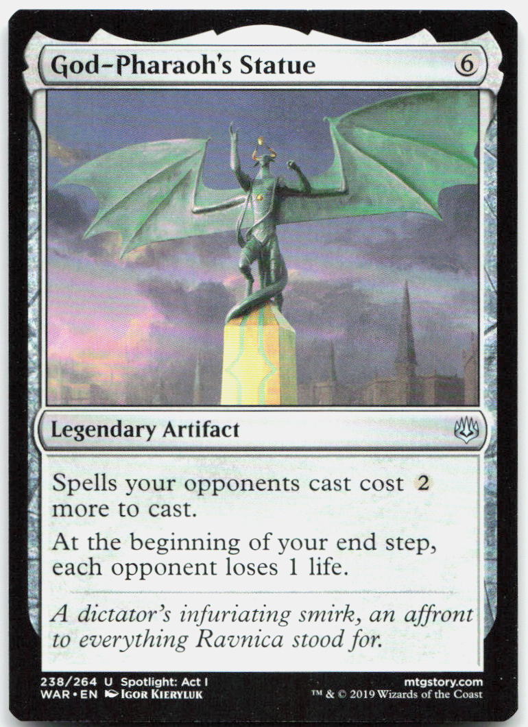 God-Pharaoh's Statue NM U War of the Spark 238